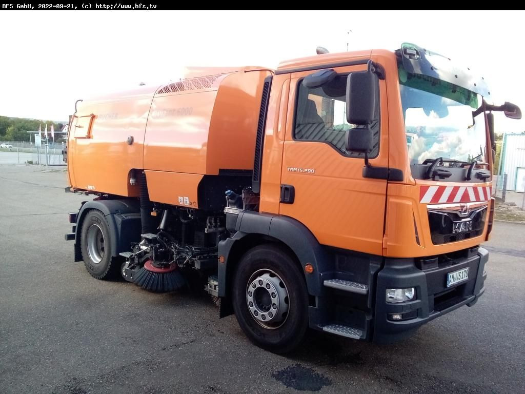 MAN TGM 15.290 4x2 BL CityFant 6000 SH Doppelseitige - Подметально-уборочная машина: фото 2 MAN TGM 15.290 4x2 BL CityFant 6000 SH Doppelseitige - Подметально-уборочная машина: фото 2