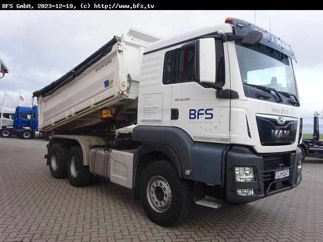 MAN TGS 26.500 6x4 BB MEILLER Bordmatik links, Motor - Самосвал: фото 3 MAN TGS 26.500 6x4 BB MEILLER Bordmatik links, Motor - Самосвал: фото 3
