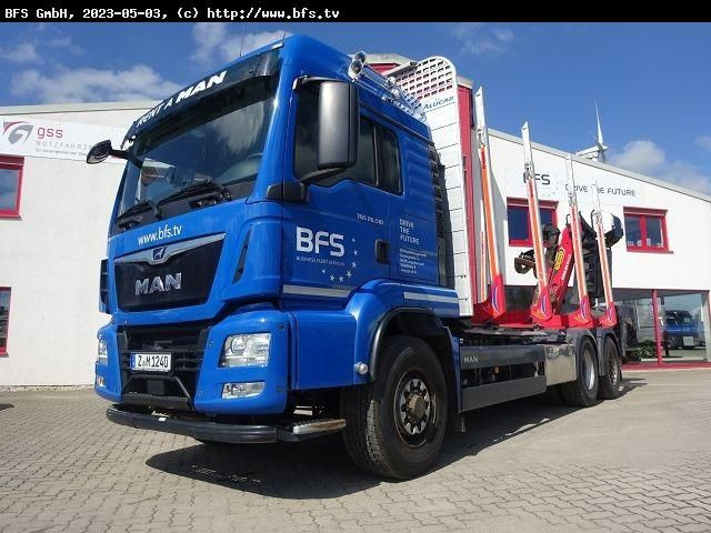 MAN TGS 26.510 6x4 H-4BL NEU ZF Getriebe + NEU Kuppl - Лесовоз: фото 1 MAN TGS 26.510 6x4 H-4BL NEU ZF Getriebe + NEU Kuppl - Лесовоз: фото 1