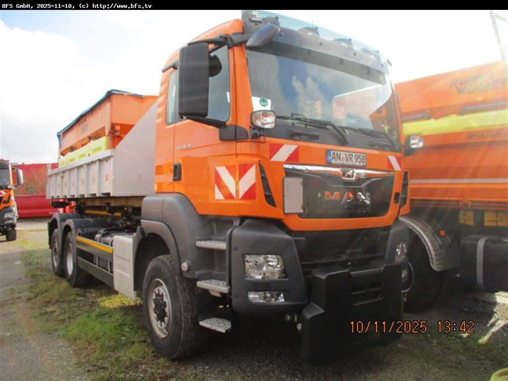 MAN TGS 28.510 6x4-4BL Winterdienst, Meiller - Крюковой мультилифт: фото 1 MAN TGS 28.510 6x4-4BL Winterdienst, Meiller - Крюковой мультилифт: фото 1