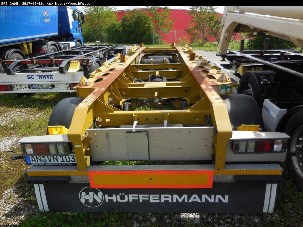 Hüffermann Vario-Carrier HMA 2424 ZB Absetzmuldenanhänger, - Прицеп: фото 1 Hüffermann Vario-Carrier HMA 2424 ZB Absetzmuldenanhänger, - Прицеп: фото 1