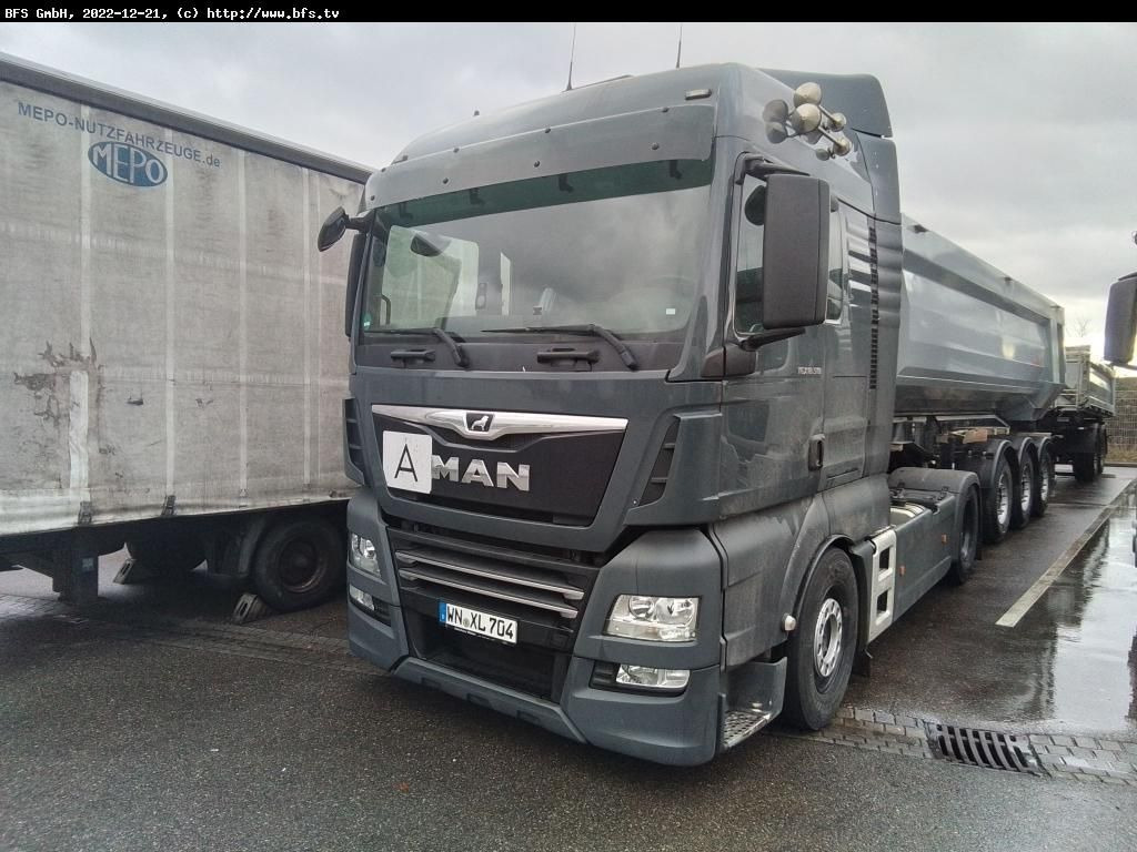 MAN TGX 18.510 4x2 LLS Kipphydraulik, Schubbodenhydr - Тягач: фото 1 MAN TGX 18.510 4x2 LLS Kipphydraulik, Schubbodenhydr - Тягач: фото 1