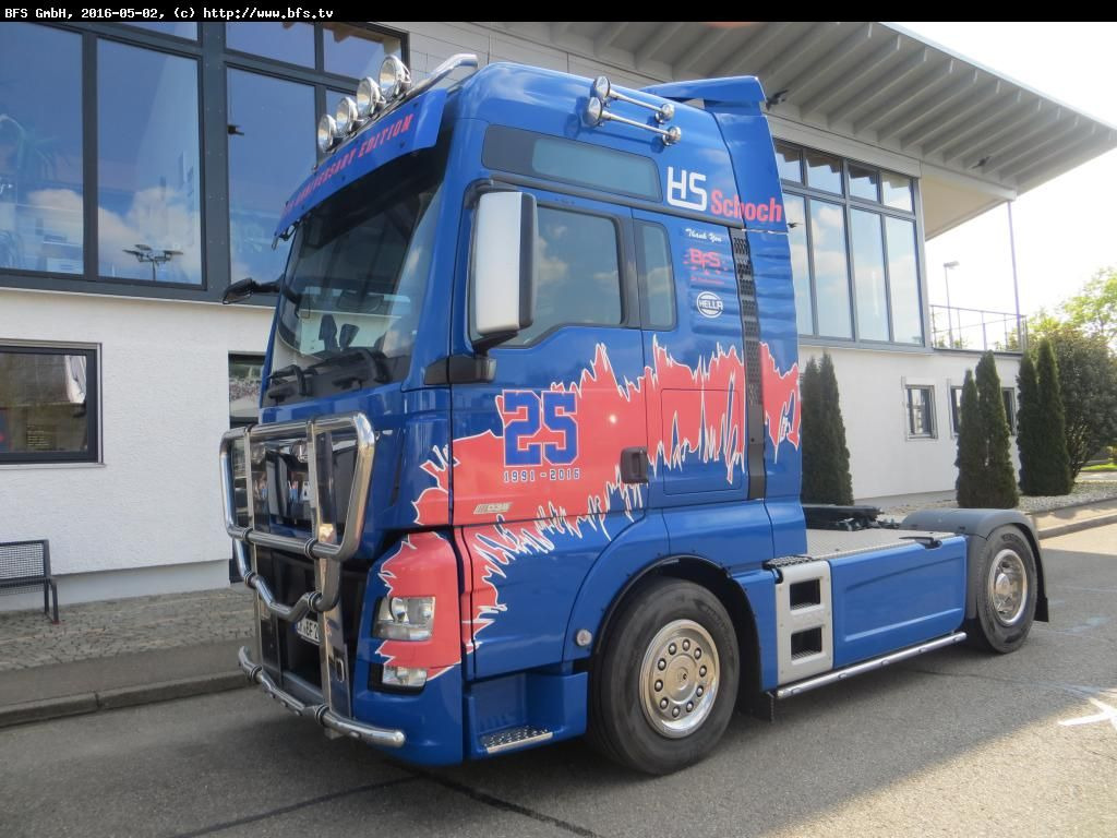 MAN TGX 18.560 4x2 BLS Euro 6 HS Schoch Edition 2016 MAN TGX 18.560 4x2 BLS Euro 6 HS Schoch Edition 2016 - Тягач: фото 1 MAN TGX 18.560 4x2 BLS Euro 6 HS Schoch Edition 2016 MAN TGX 18.560 4x2 BLS Euro 6 HS Schoch Edition 2016 - Тягач: фото 1