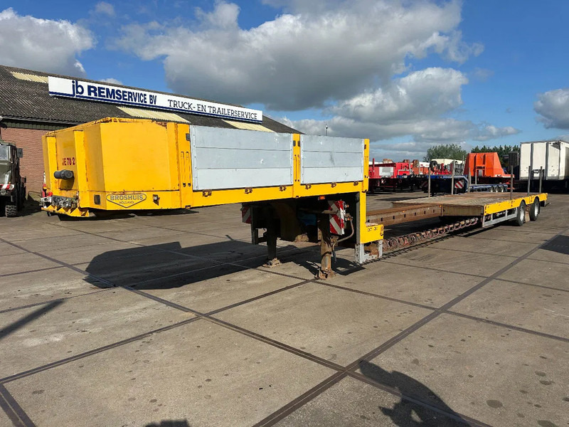 Broshuis 21N58A, 2 AXLE LAST AXLE STEERING, EXTENDABLE - Низкорамный полуприцеп: фото 1 Broshuis 21N58A, 2 AXLE LAST AXLE STEERING, EXTENDABLE - Низкорамный полуприцеп: фото 1