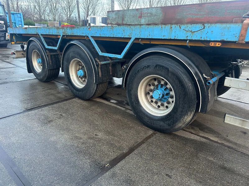 EKW 3 AXLE STEERING, DUBBLE EXTENDABLE TILL 30 METER - Полуприцеп бортовой/ Платформа: фото 3 EKW 3 AXLE STEERING, DUBBLE EXTENDABLE TILL 30 METER - Полуприцеп бортовой/ Платформа: фото 3