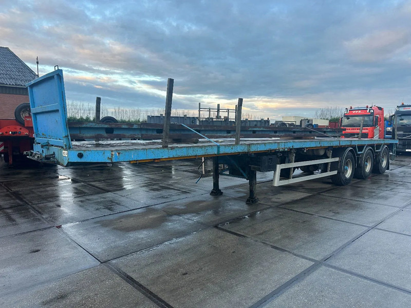 EKW 3 AXLE STEERING, DUBBLE EXTENDABLE TILL 30 METER - Полуприцеп бортовой/ Платформа: фото 1 EKW 3 AXLE STEERING, DUBBLE EXTENDABLE TILL 30 METER - Полуприцеп бортовой/ Платформа: фото 1