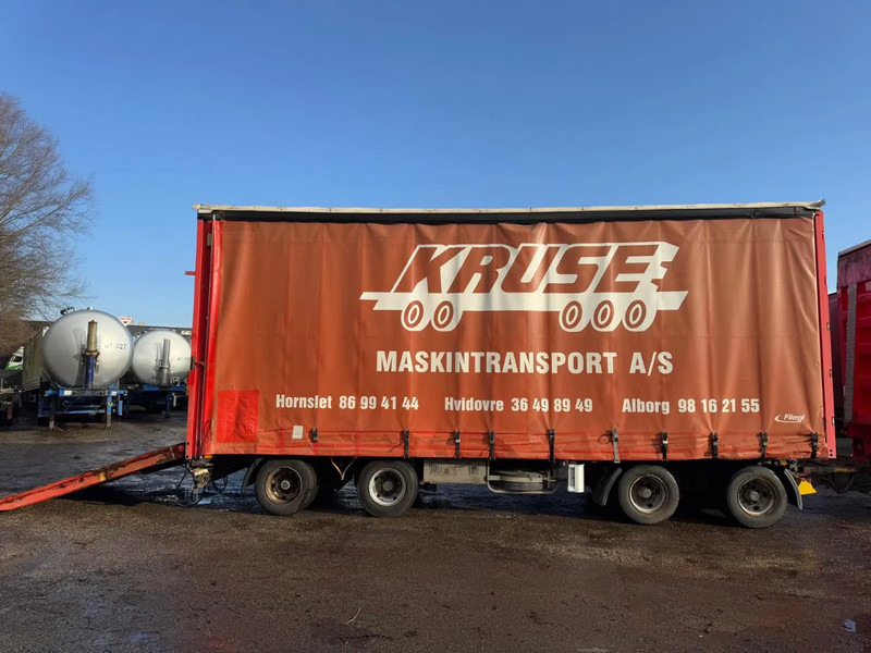 Fliegl VPS 320 HYDRAULIC RAMP 3,15 M 4X BPW AXLE UOPLYST - Тентованный прицеп: фото 5 Fliegl VPS 320 HYDRAULIC RAMP 3,15 M 4X BPW AXLE UOPLYST - Тентованный прицеп: фото 5