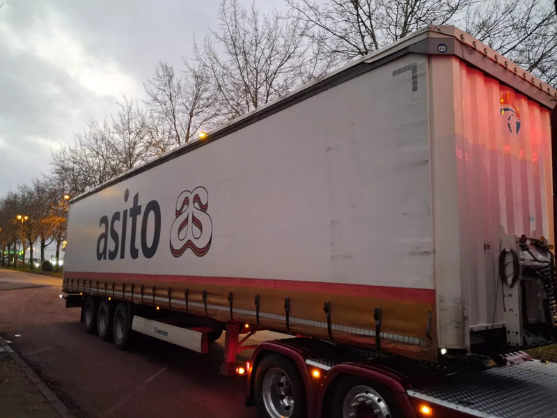 Krone SD - 3 AXLE + ALU BORDEN + SLIDING ROOF - Тентованный полуприцеп: фото 2 Krone SD - 3 AXLE + ALU BORDEN + SLIDING ROOF - Тентованный полуприцеп: фото 2