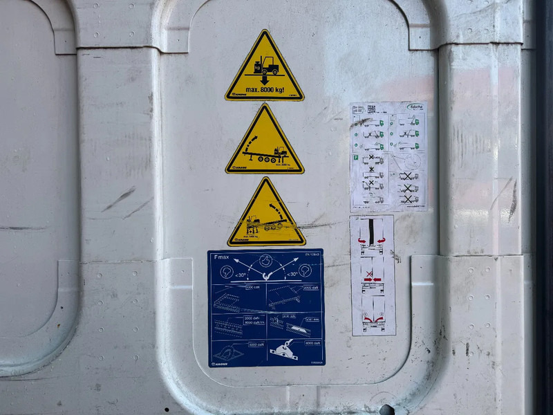 Тентованный полуприцеп Krone SD 3 AXLE SLIDING ROOF PALLETKIST CODE XL: фото 13
