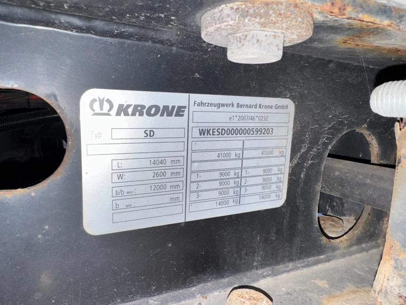 Полуприцеп-рефрижератор Krone SD THERMO KING SLX 200e + DHOLLANDIA 2000KG: фото 8 Полуприцеп-рефрижератор Krone SD THERMO KING SLX 200e + DHOLLANDIA 2000KG: фото 8