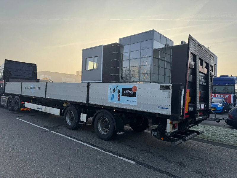Krone SZ - 2 AXLE BPW + STEERING + ZEPRO Z 2500-150 MA LIFT - Полуприцеп бортовой/ Платформа: фото 4 Krone SZ - 2 AXLE BPW + STEERING + ZEPRO Z 2500-150 MA LIFT - Полуприцеп бортовой/ Платформа: фото 4