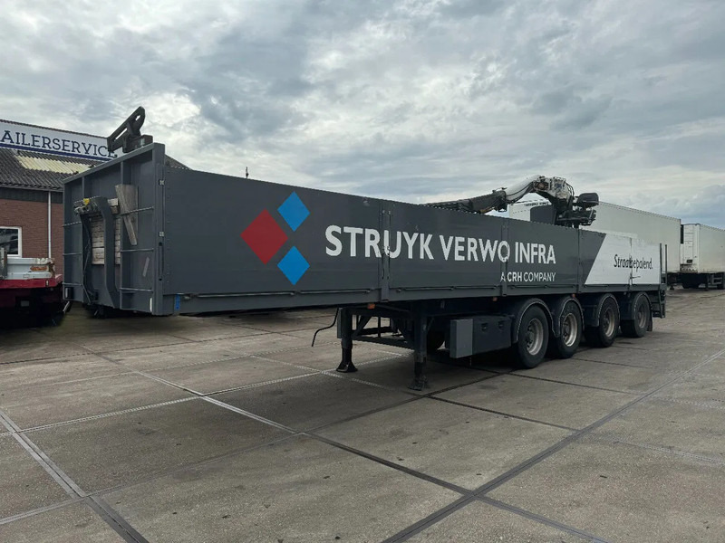 Kwb 2 LIFT + 2 STUURASSEN KENNIS 14000-2 R HYDRAULISCHE - Полуприцеп бортовой/ Платформа: фото 1 Kwb 2 LIFT + 2 STUURASSEN KENNIS 14000-2 R HYDRAULISCHE - Полуприцеп бортовой/ Платформа: фото 1