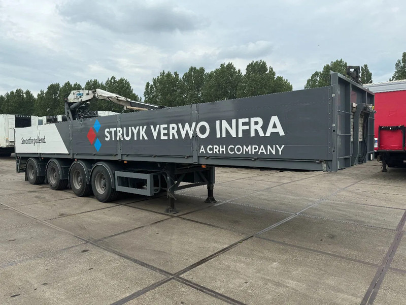 Kwb 2 LIFT + 2 STUURASSEN KENNIS 14000-2 R HYDRAULISCHE - Полуприцеп бортовой/ Платформа: фото 3 Kwb 2 LIFT + 2 STUURASSEN KENNIS 14000-2 R HYDRAULISCHE - Полуприцеп бортовой/ Платформа: фото 3