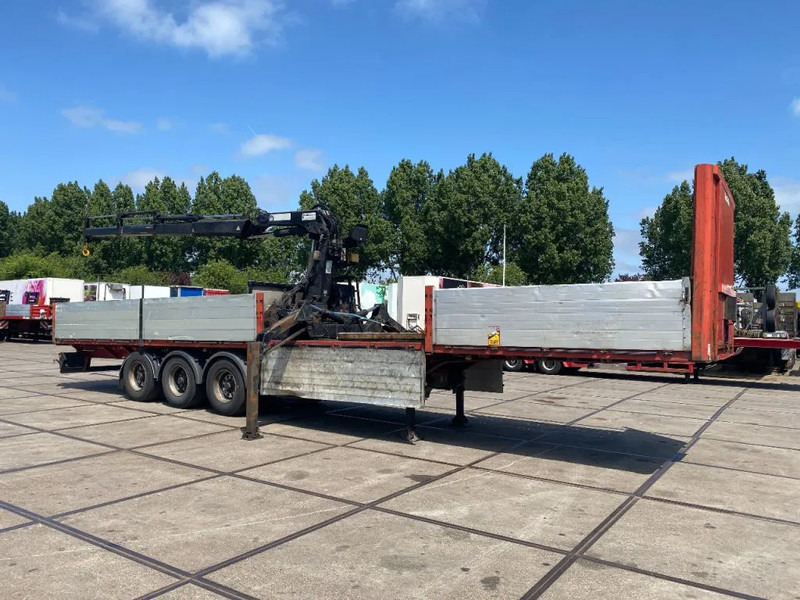 Lecitrailer MET HIAB R165 F3 - Полуприцеп бортовой/ Платформа: фото 2 Lecitrailer MET HIAB R165 F3 - Полуприцеп бортовой/ Платформа: фото 2