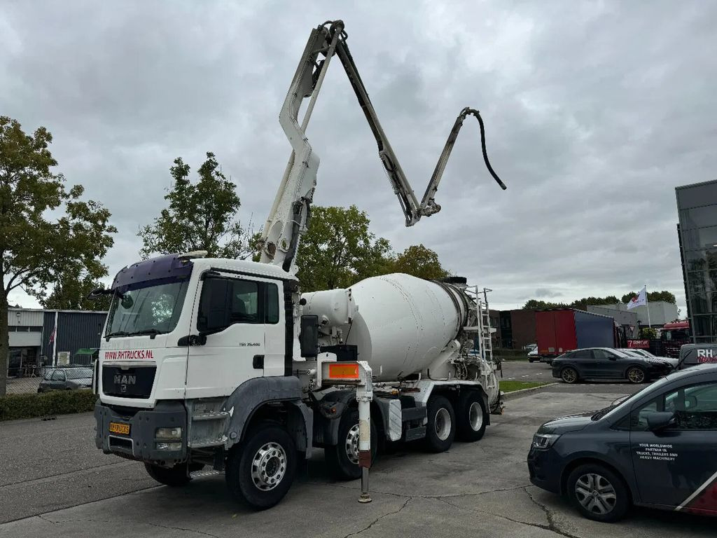 MAN TGS 35.400 8X4 EURO 4 PUTZMEISTER PUMP 21-3 + LI - Автобетононасос-смеситель: фото 1 MAN TGS 35.400 8X4 EURO 4 PUTZMEISTER PUMP 21-3 + LI - Автобетононасос-смеситель: фото 1