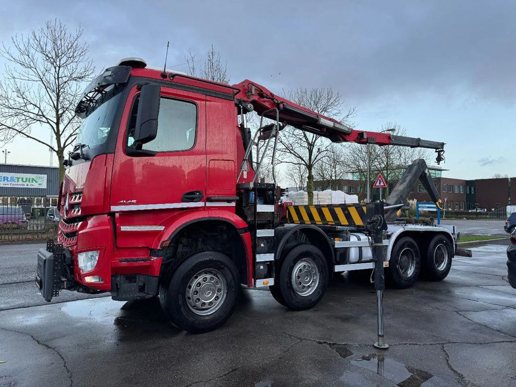 Mercedes-Benz Arocs 4145 8X4 - HMF 2243-Z2 CRANE + REMOTE + HY - Автоманипулятор, Крюковой мультилифт: фото 3 Mercedes-Benz Arocs 4145 8X4 - HMF 2243-Z2 CRANE + REMOTE + HY - Автоманипулятор, Крюковой мультилифт: фото 3