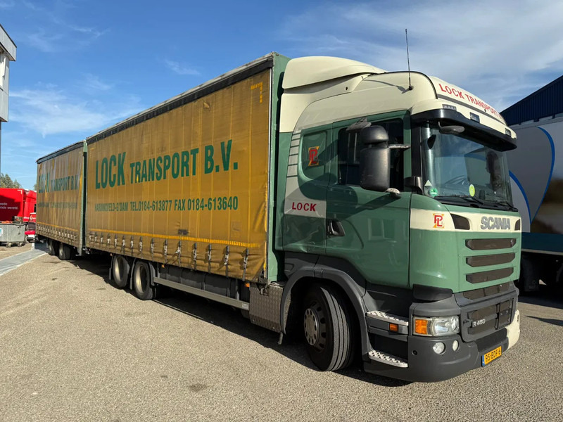 Scania R450 6X2 + DRACO AANHANGER 2010 TUV TILL 17-08-2026 - Тентованный грузовик: фото 4 Scania R450 6X2 + DRACO AANHANGER 2010 TUV TILL 17-08-2026 - Тентованный грузовик: фото 4