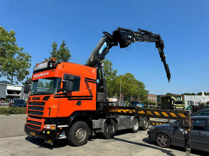Scania R560 V8 8X2 + EFFER CRANE 1550 6S + FLYJIP 6XHYDR + REMOTE + WINCH - Автоманипулятор: фото 1 Scania R560 V8 8X2 + EFFER CRANE 1550 6S + FLYJIP 6XHYDR + REMOTE + WINCH - Автоманипулятор: фото 1