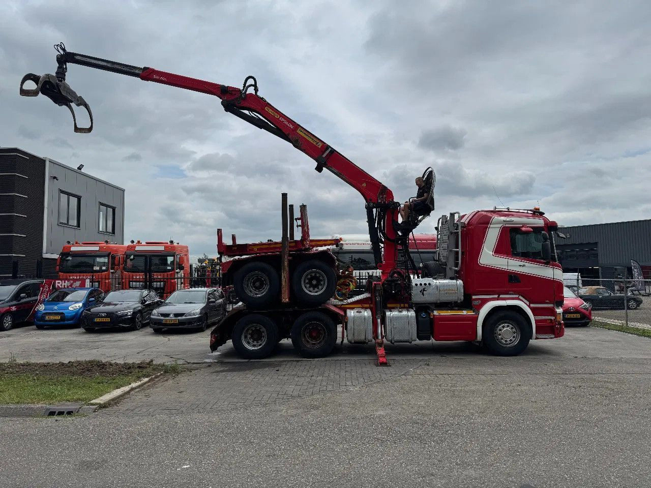 Scania R580 6X4 EPSILON S270L88 2 AXLE HANGER - Лесовоз: фото 2 Scania R580 6X4 EPSILON S270L88 2 AXLE HANGER - Лесовоз: фото 2