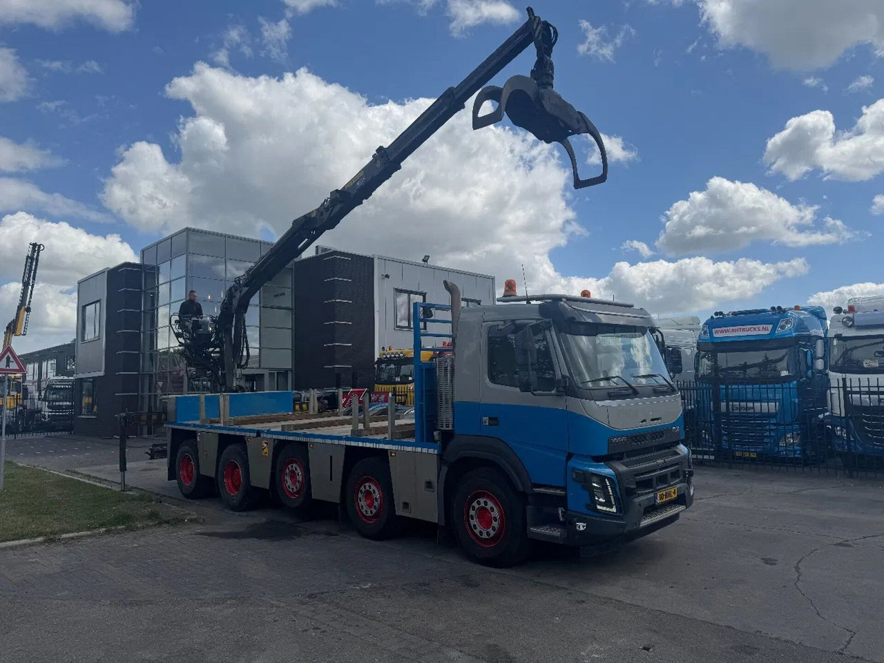 Volvo FMX 460 10X4 HIAB J2640ZT + HULTDINS GRIJPER HUB - Грузовик бортовой/ Платформа, Автоманипулятор: фото 3 Volvo FMX 460 10X4 HIAB J2640ZT + HULTDINS GRIJPER HUB - Грузовик бортовой/ Платформа, Автоманипулятор: фото 3
