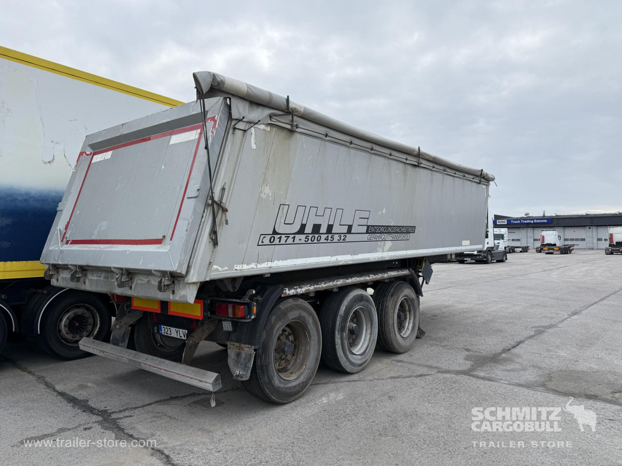 KEMPF Tipper Alu-square sided body 28m³ - Самосвальный полуприцеп: фото 1 KEMPF Tipper Alu-square sided body 28m³ - Самосвальный полуприцеп: фото 1