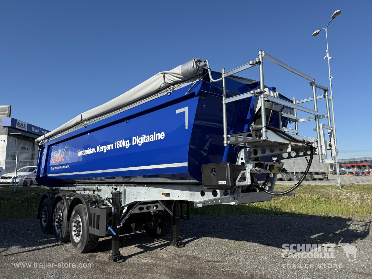 SCHMITZ Tipper Steel half pipe body 24m³ - Самосвальный полуприцеп: фото 5 SCHMITZ Tipper Steel half pipe body 24m³ - Самосвальный полуприцеп: фото 5