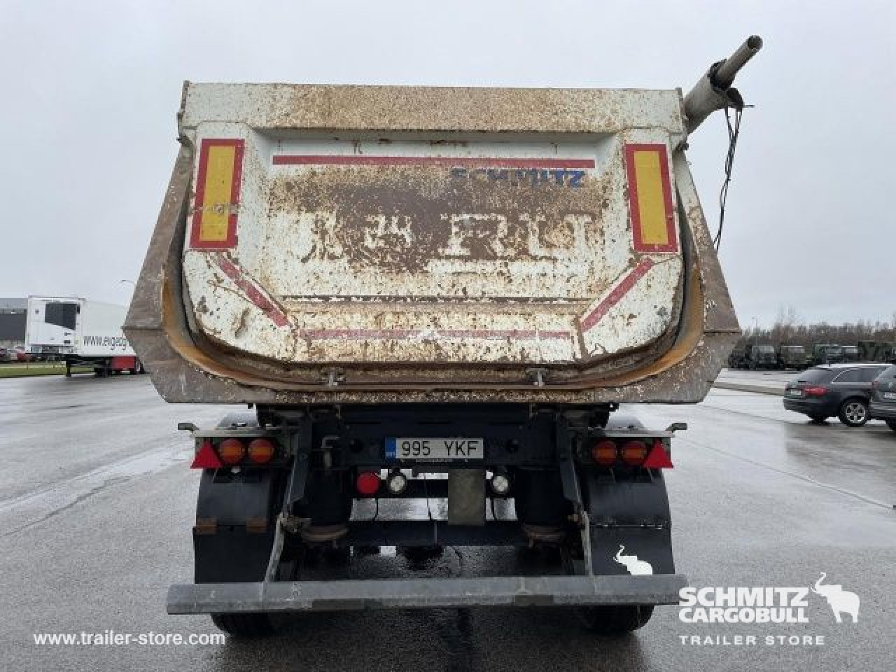 SCHMITZ Tipper Steel half pipe body 24m³ - Самосвальный полуприцеп: фото 4 SCHMITZ Tipper Steel half pipe body 24m³ - Самосвальный полуприцеп: фото 4