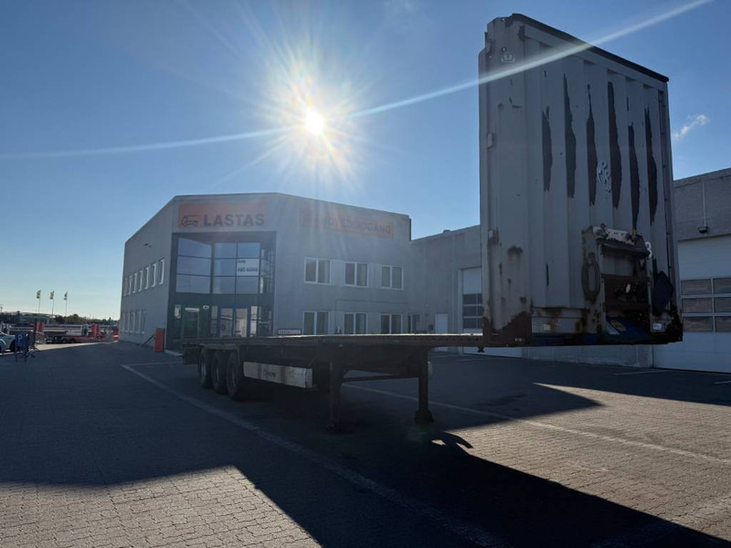 Krone Flatbed / Flachbettauflieger / Ladtrailer - Полуприцеп бортовой/ Платформа: фото 1 Krone Flatbed / Flachbettauflieger / Ladtrailer - Полуприцеп бортовой/ Платформа: фото 1