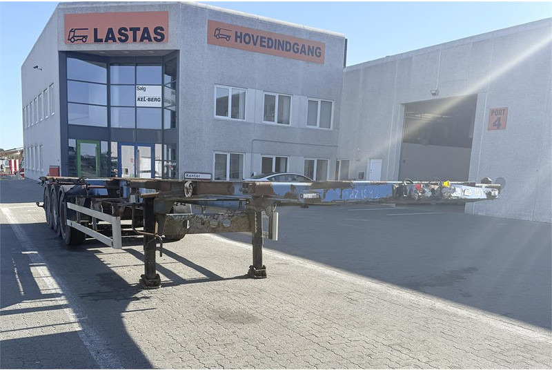 LECI Container chassis / Container-Fahrgestell / Contai - Полуприцеп-контейнеровоз/ Сменный кузов: фото 1 LECI Container chassis / Container-Fahrgestell / Contai - Полуприцеп-контейнеровоз/ Сменный кузов: фото 1