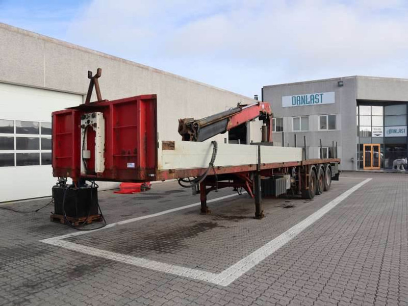MTDK Cranetrailer/Kranauflieger/Krantrailer - Полуприцеп бортовой/ Платформа: фото 1 MTDK Cranetrailer/Kranauflieger/Krantrailer - Полуприцеп бортовой/ Платформа: фото 1