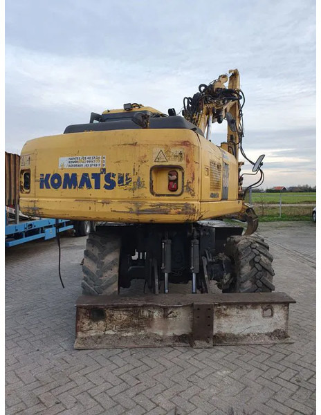 Колёсный экскаватор Komatsu PW180-7K: фото 5