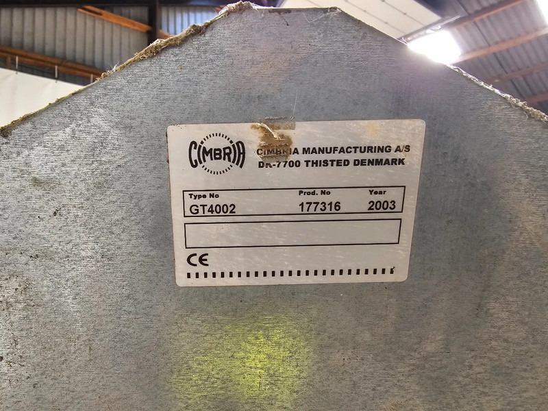 Cimbria GT4002 177316 GT4002 - Запчасти: фото 4 Cimbria GT4002 177316 GT4002 - Запчасти: фото 4