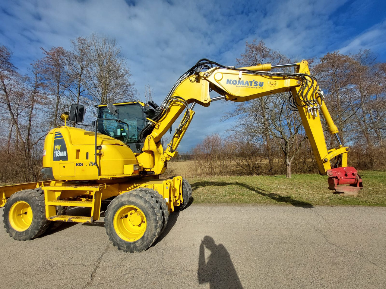 Колёсный экскаватор KOMATSU PW 118 MR-8: фото 1