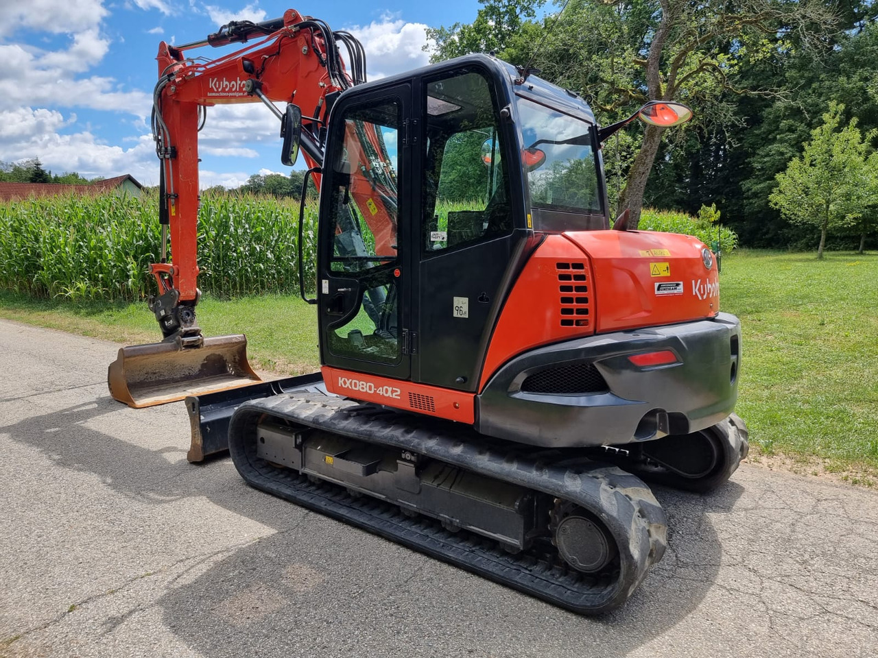 Мини-экскаватор KUBOTA KX 080-4a2: фото 6