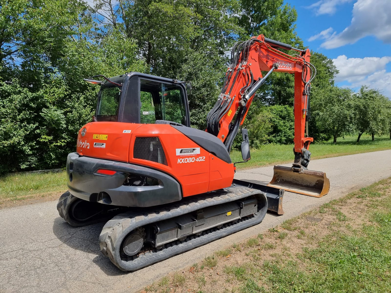 Мини-экскаватор KUBOTA KX 080-4a2: фото 7