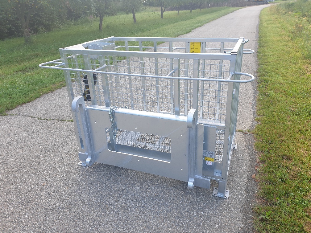 Work Platform galvanized - Навесное оборудование для Телескопических погрузчиков: фото 1 Work Platform galvanized - Навесное оборудование для Телескопических погрузчиков: фото 1