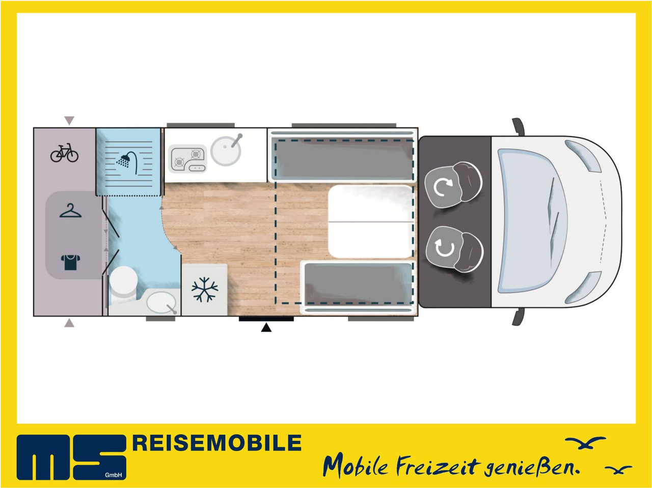 Chausson 640 TITANIUM / MODELL 2026 / 165PS /XXL-HUBBETT - Полуинтегрированный автодом: фото 1 Chausson 640 TITANIUM / MODELL 2026 / 165PS /XXL-HUBBETT - Полуинтегрированный автодом: фото 1