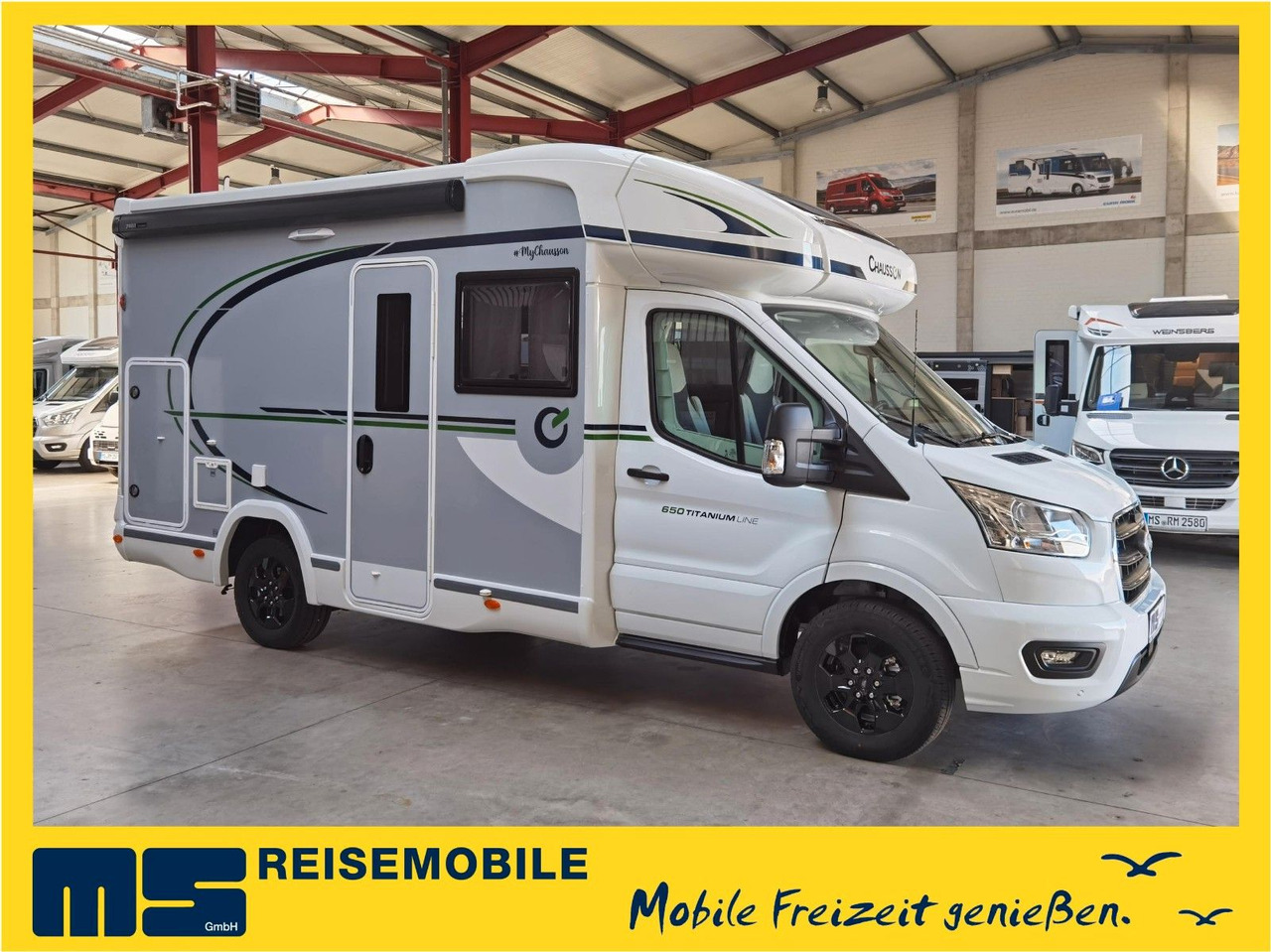 Chausson 650 TITANIUM / - 2026 - / NUR 6.39 M. / HUBBETT - Полуинтегрированный автодом: фото 1 Chausson 650 TITANIUM / - 2026 - / NUR 6.39 M. / HUBBETT - Полуинтегрированный автодом: фото 1