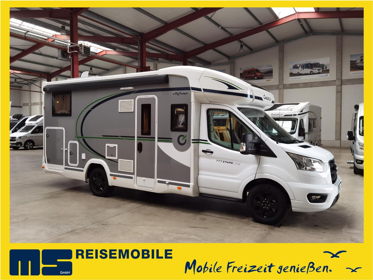 Chausson 777 ETAPE LINE / -2025- / HUBBETT & EINZELBETTEN - Полуинтегрированный автодом: фото 1 Chausson 777 ETAPE LINE / -2025- / HUBBETT & EINZELBETTEN - Полуинтегрированный автодом: фото 1