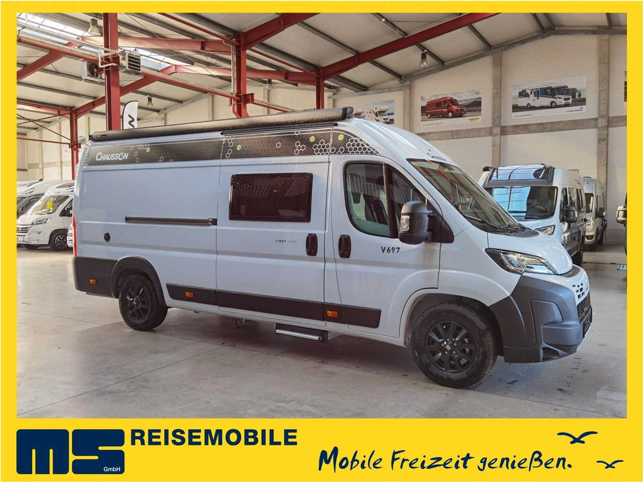 Chausson V697 FIRST LINE / -2025- / 140PS / EINZELBETTEN - Кастенваген: фото 1 Chausson V697 FIRST LINE / -2025- / 140PS / EINZELBETTEN - Кастенваген: фото 1
