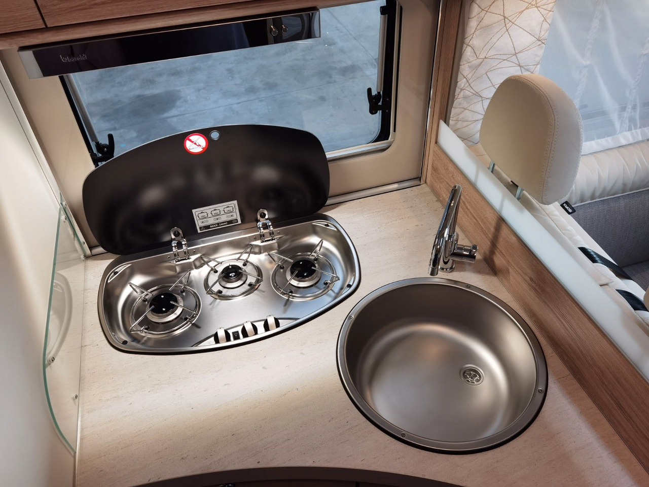 Интегрированный автодом Eura Mobil INTEGRA LINE 720 EB /180PS-9G MAXI/ EINZELBETTEN: фото 19