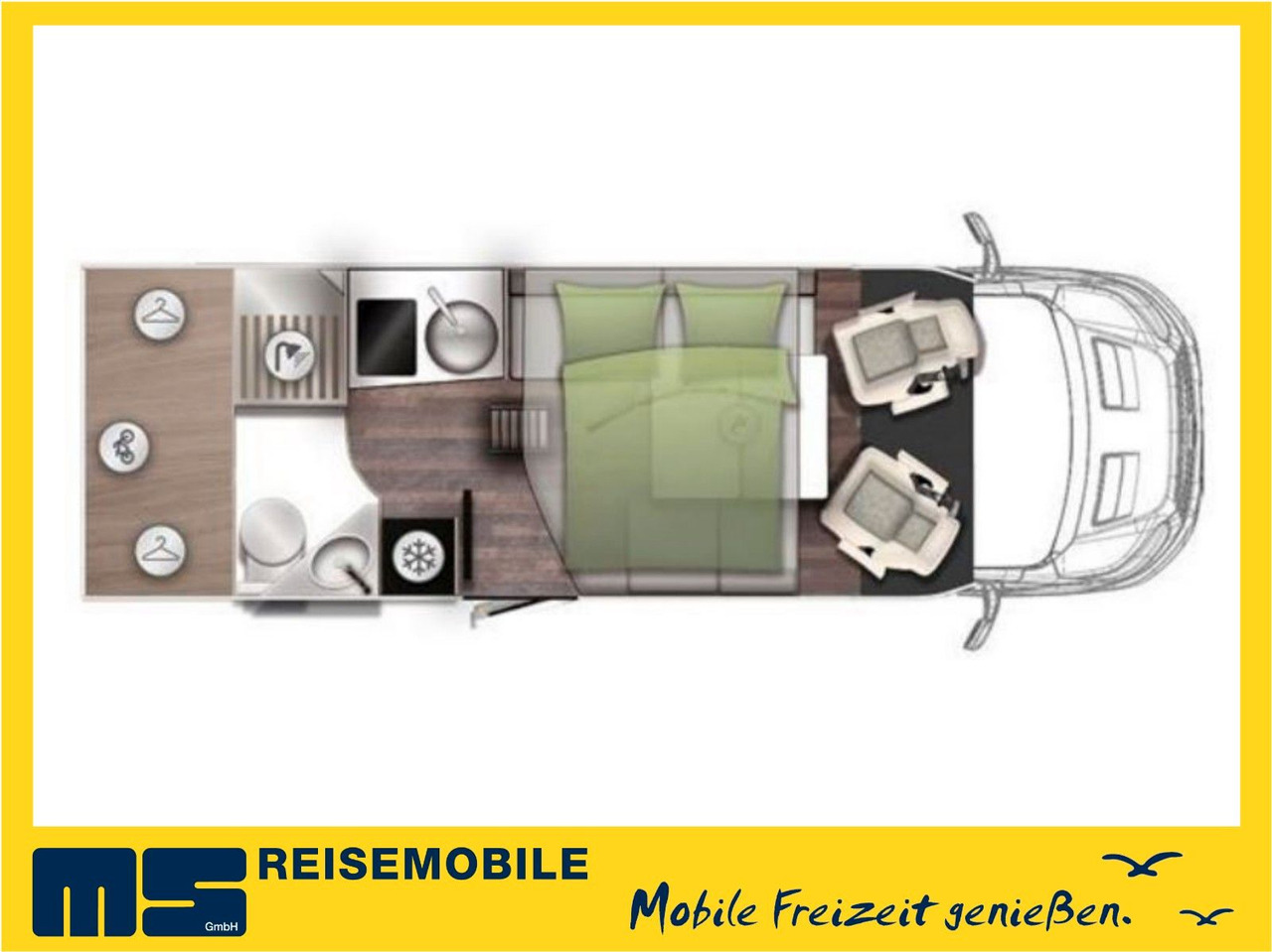 Forster T 639 LF /-2026- / 165 PS-8G / HUBBETT & RAUMBAD - Полуинтегрированный автодом: фото 2 Forster T 639 LF /-2026- / 165 PS-8G / HUBBETT & RAUMBAD - Полуинтегрированный автодом: фото 2