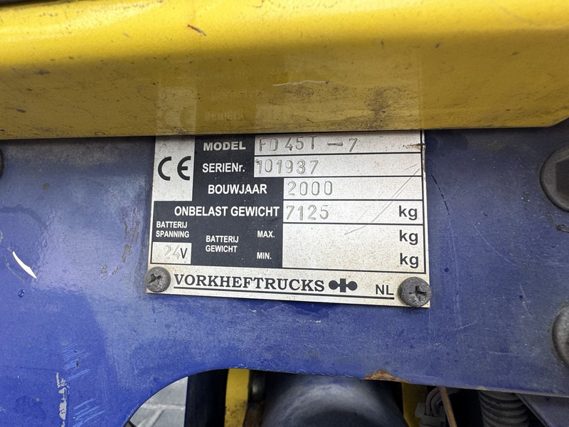 Дизельный погрузчик Komatsu FD45T-7 duplo450 6cilinder 1998 DIESEL: фото 13 Дизельный погрузчик Komatsu FD45T-7 duplo450 6cilinder 1998 DIESEL: фото 13