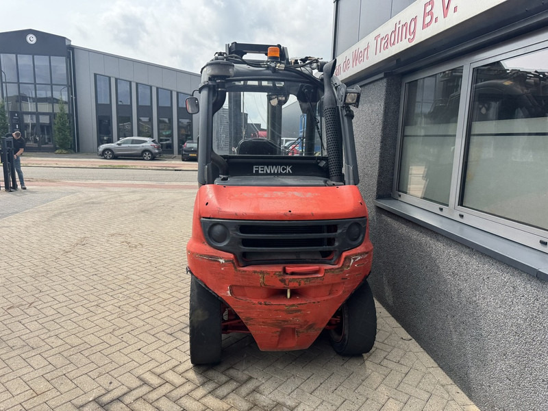 Дизельный погрузчик Linde H40D Triplo 580 Freelift / Sideshift VW Diesel 2008: фото 10
