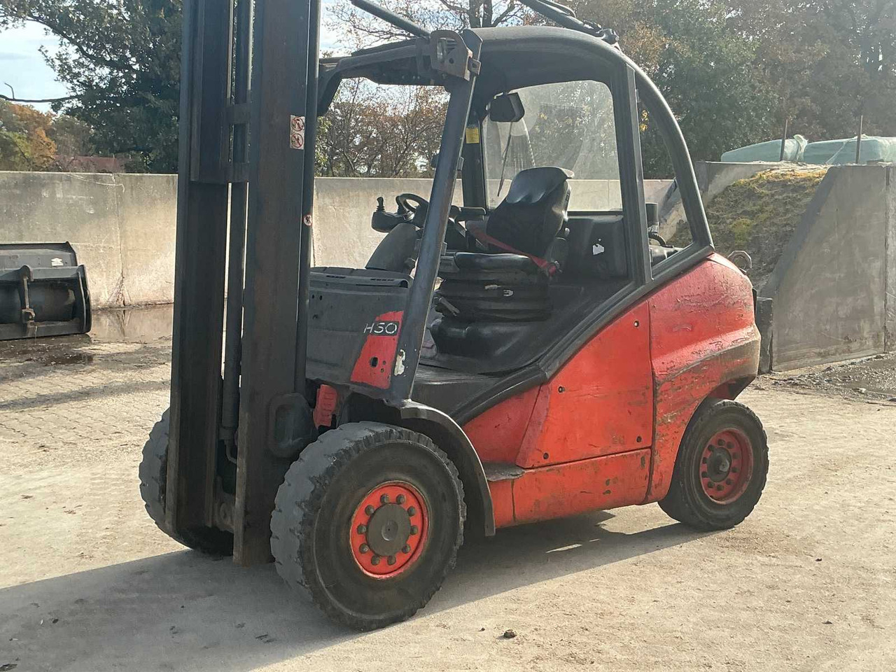 Вилочный погрузчик 2007 LINDE H50D FORKLIFT: фото 12 Вилочный погрузчик 2007 LINDE H50D FORKLIFT: фото 12