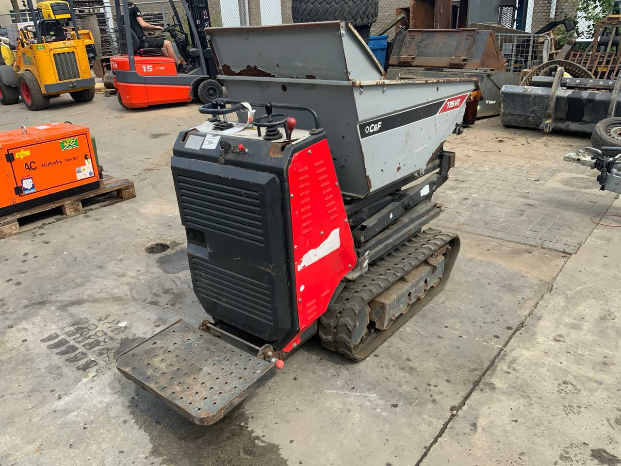 2020 C&F T85 HT TRAKER TRACKED DUMPER - Мини-самосвал: фото 4 2020 C&F T85 HT TRAKER TRACKED DUMPER - Мини-самосвал: фото 4