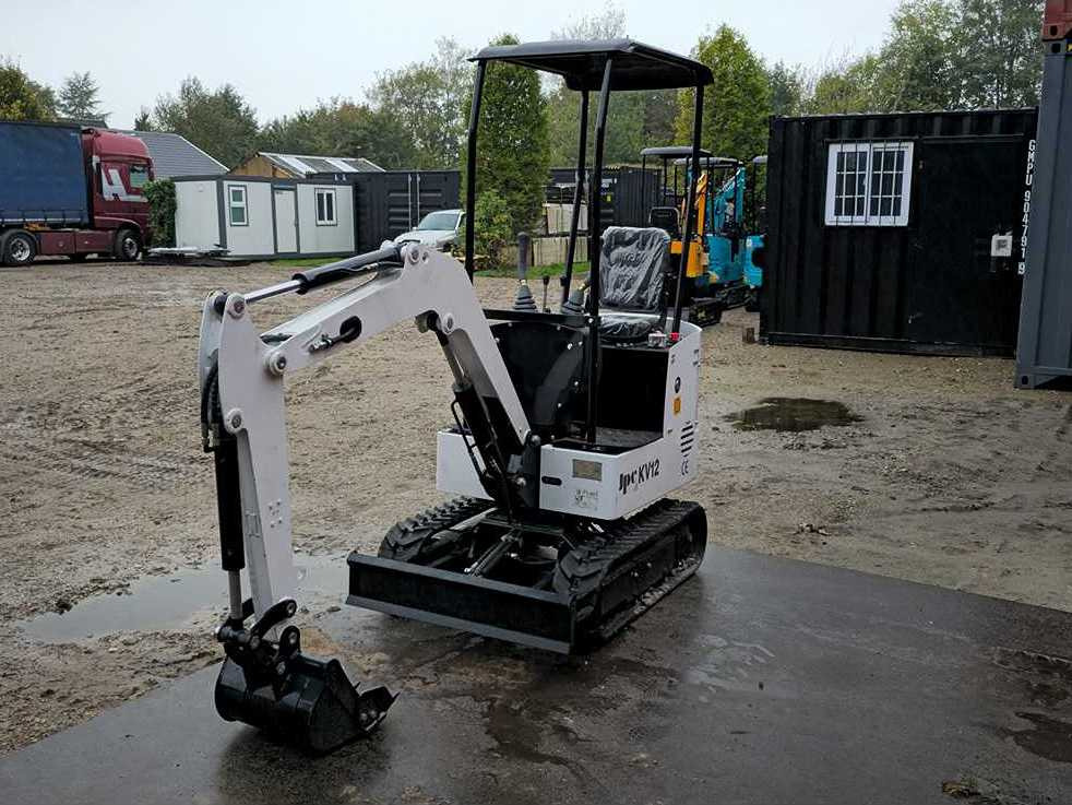 2025 - JPC - KV12 - WHITE - MINI EXCAVATOR - Мини-экскаватор: фото 4 2025 - JPC - KV12 - WHITE - MINI EXCAVATOR - Мини-экскаватор: фото 4