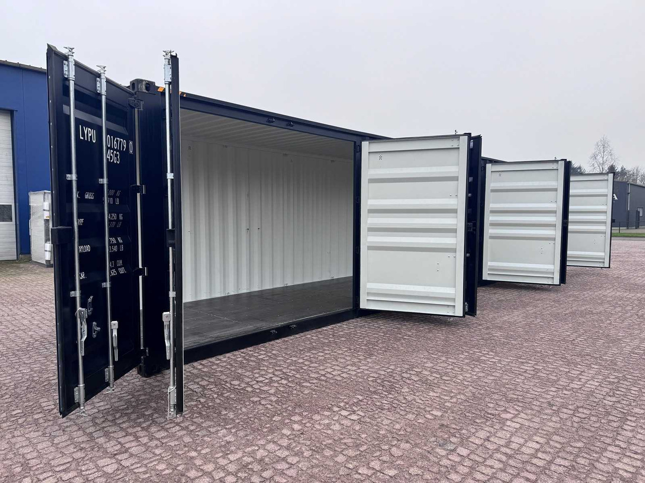 Морской контейнер 40ft HQ High Cube shipping container with 3 side doors: фото 13