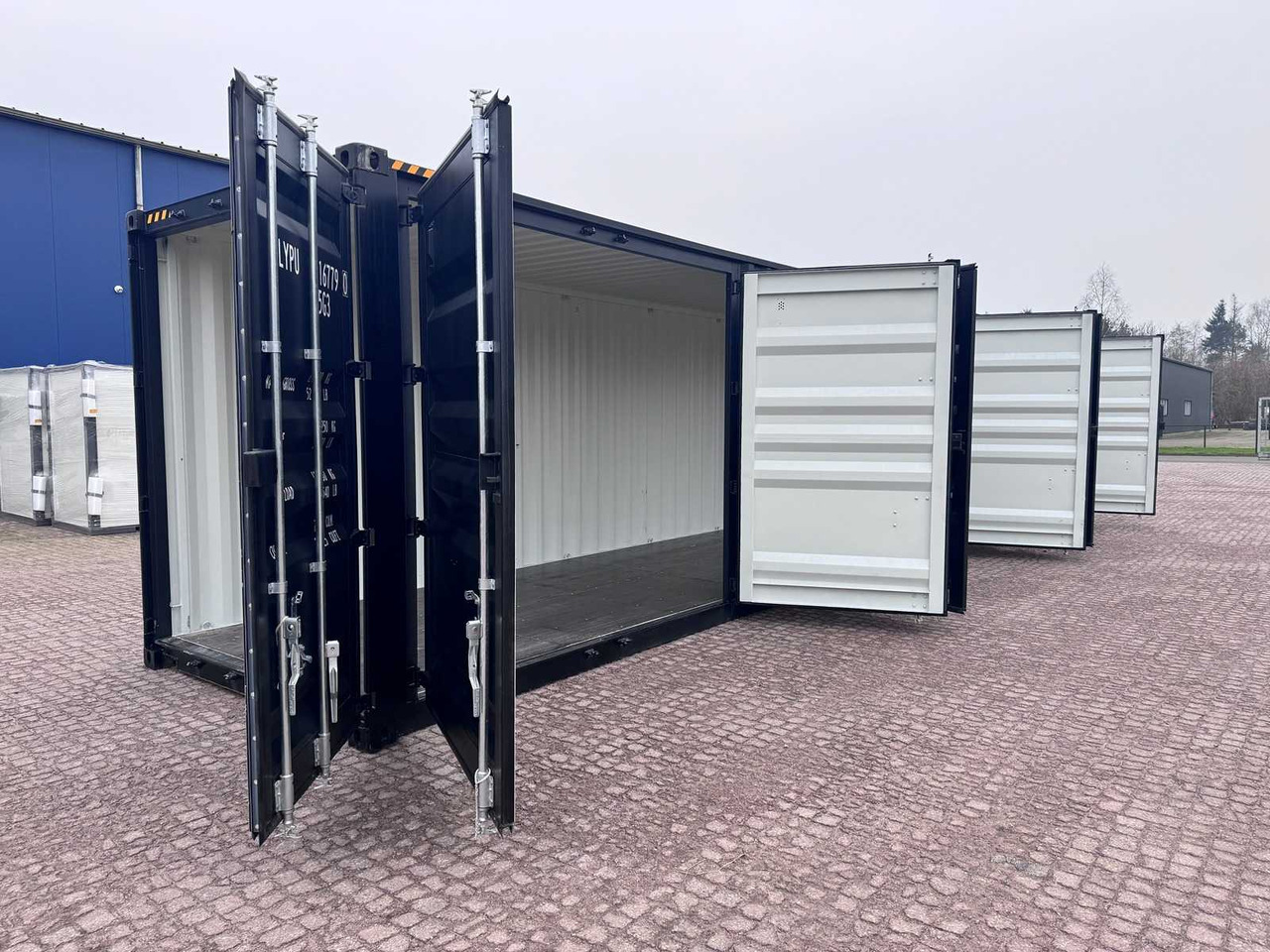Морской контейнер 40ft HQ High Cube shipping container with 3 side doors: фото 7