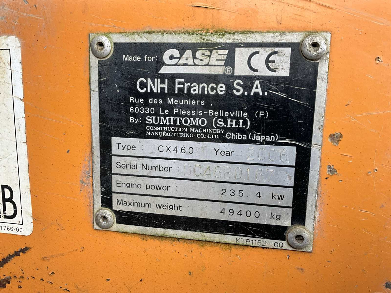 Гусеничный экскаватор Case CX460: фото 33